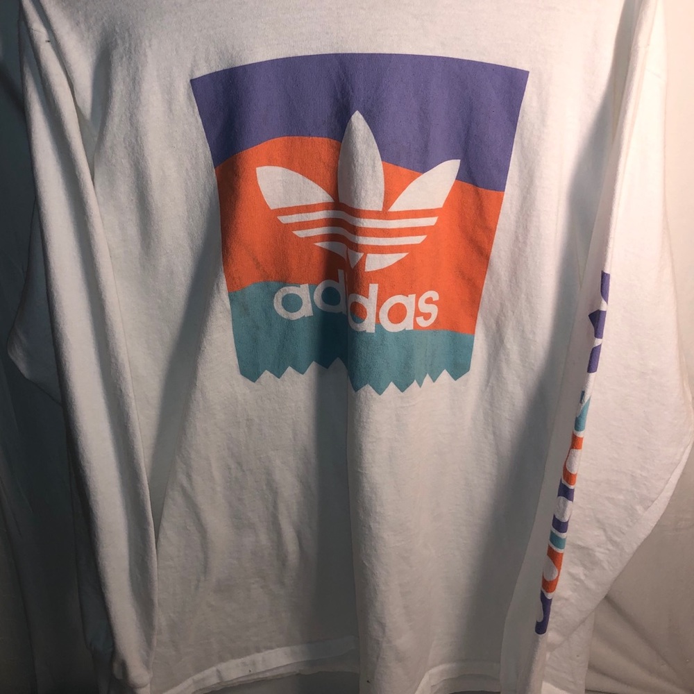 Adidas Long Sleeve T-Shirt. Vintage. Size: Large.